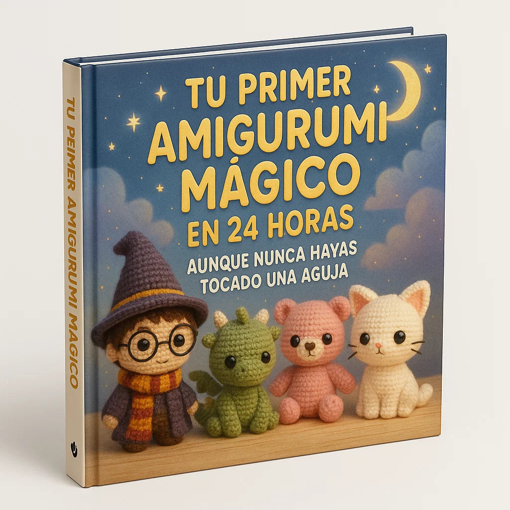TU PRIMER AMIGURUMI EN 24 HS + 10.000 PATRONES + 10 BONUS DE REGALO