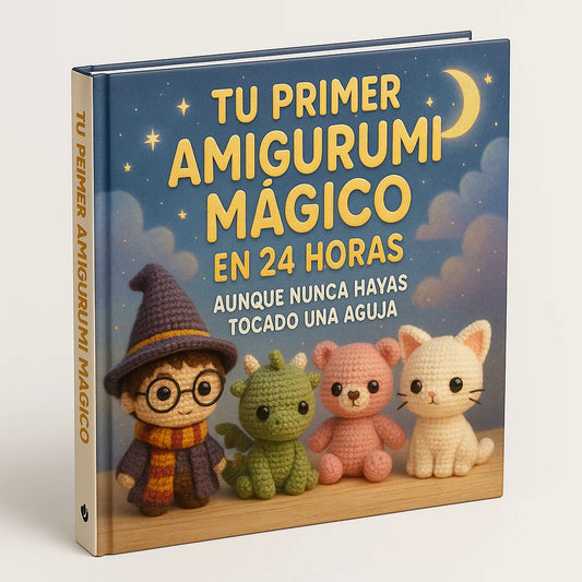 TU PRIMER AMIGURUMI EN 24 HS + 10.000 PATRONES + 10 BONUS DE REGALO